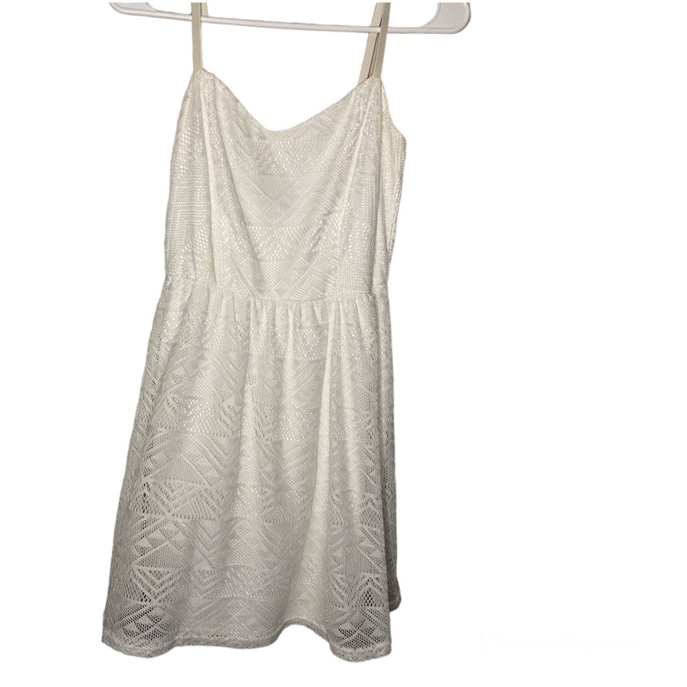Deb mini white dress sizes Small